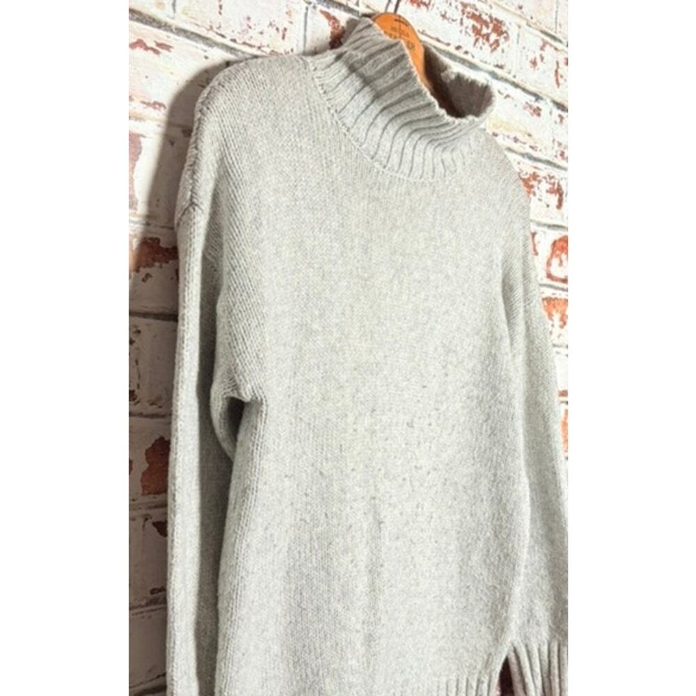 Asos Design Oversized Knit Mock Turtleneck Pullov… - image 2